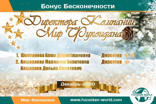 Наши достижения за Декабрь-2020